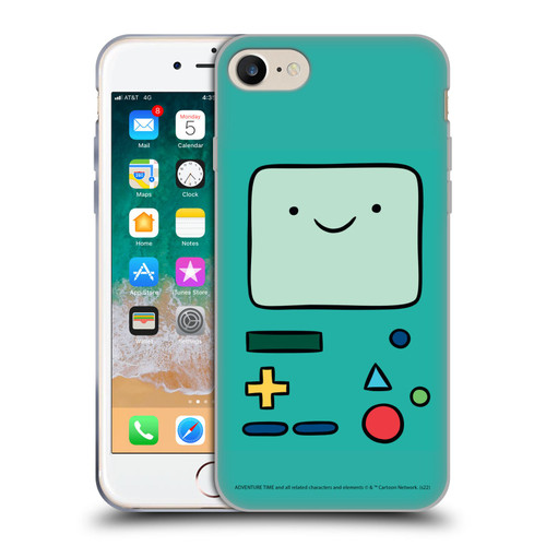 Adventure Time Graphics BMO Soft Gel Case for Apple iPhone 7 / 8 / SE 2020 & 2022