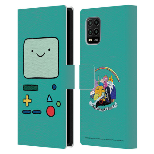 Adventure Time Graphics BMO Leather Book Wallet Case Cover For Xiaomi Mi 10 Lite 5G