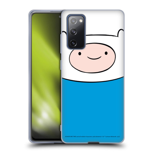 Adventure Time Graphics Finn The Human Soft Gel Case for Samsung Galaxy S20 FE / 5G