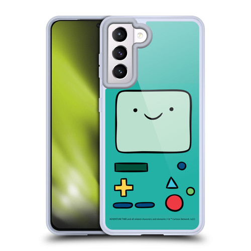 Adventure Time Graphics BMO Soft Gel Case for Samsung Galaxy S21 5G & MagSafe