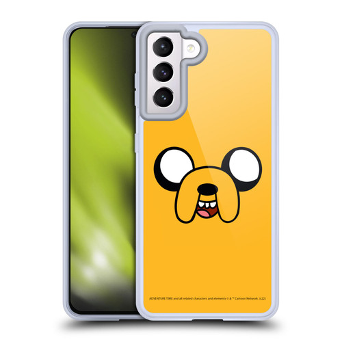 Adventure Time Graphics Jake The Dog Soft Gel Case for Samsung Galaxy S21 5G & MagSafe