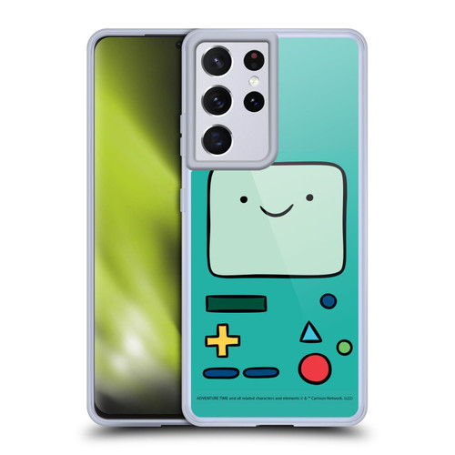 Adventure Time Graphics BMO Soft Gel Case for Samsung Galaxy S21 Ultra 5G & MagSafe