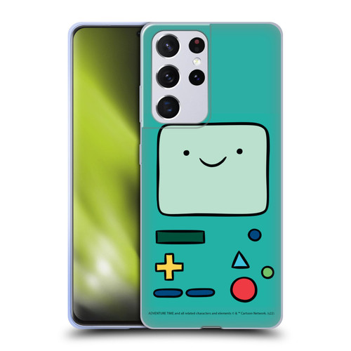 Adventure Time Graphics BMO Soft Gel Case for Samsung Galaxy S21 Ultra 5G