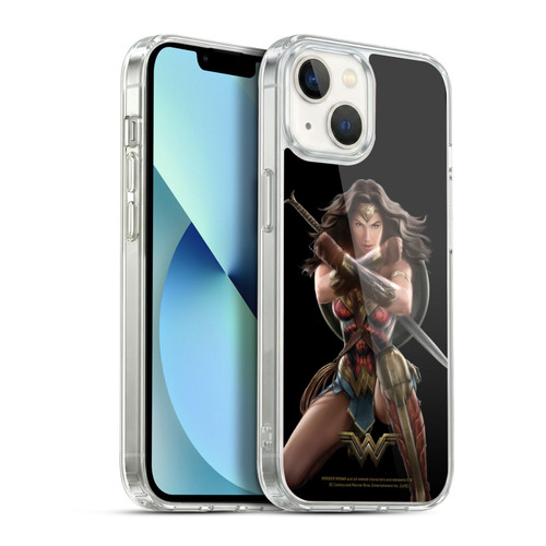 Wonder Woman Movie Character Art Bracelets Of Submission Soft Gel Case for Apple iPhone 13