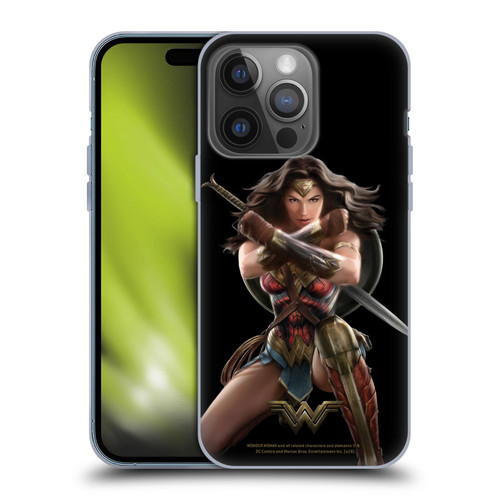Wonder Woman Movie Character Art Bracelets Of Submission Soft Gel Case for Apple iPhone 14 Pro