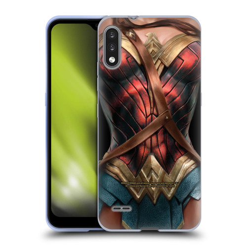 Wonder Woman Movie Character Art Costume Soft Gel Case for LG K22