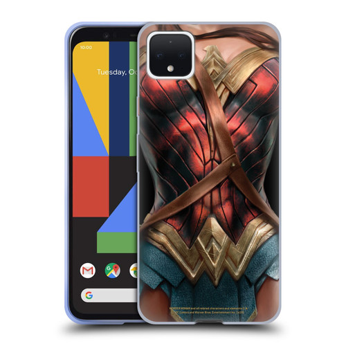Wonder Woman Movie Character Art Costume Soft Gel Case for Google Pixel 4 XL