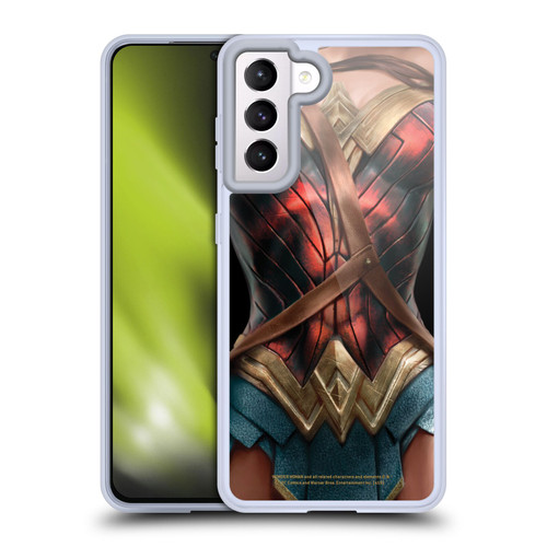 Wonder Woman Movie Character Art Costume Soft Gel Case for Samsung Galaxy S21 5G