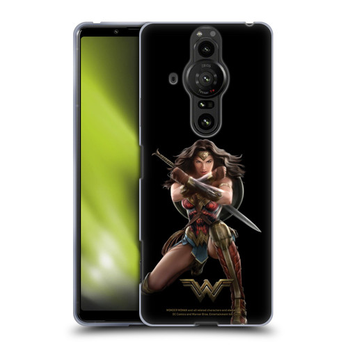Wonder Woman Movie Character Art Bracelets Of Submission Soft Gel Case for Sony Xperia Pro-I