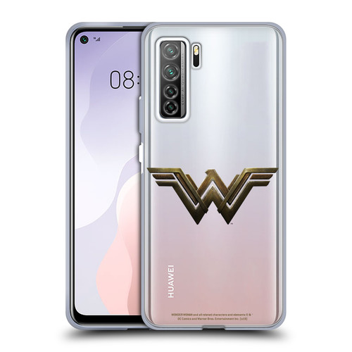 Wonder Woman Movie Logos Main Soft Gel Case for Huawei Nova 7 SE/P40 Lite 5G