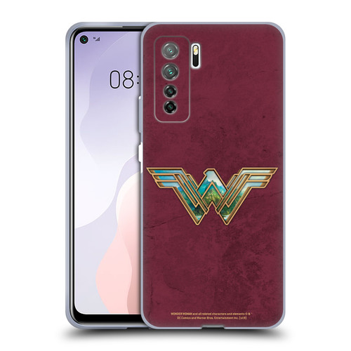 Wonder Woman Movie Logos Themiscyra Soft Gel Case for Huawei Nova 7 SE/P40 Lite 5G