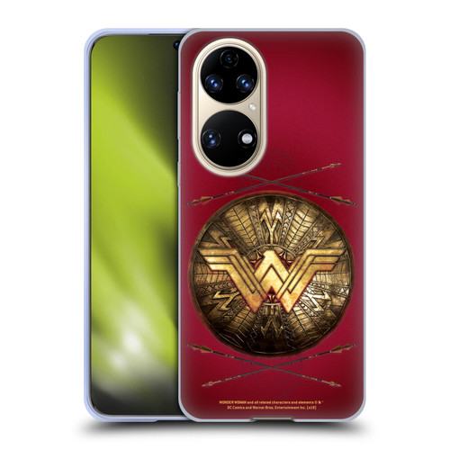 Wonder Woman Movie Logos Shield And Arrows Soft Gel Case for Huawei P50