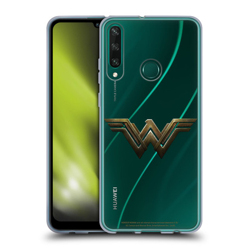 Wonder Woman Movie Logos Main Soft Gel Case for Huawei Y6p