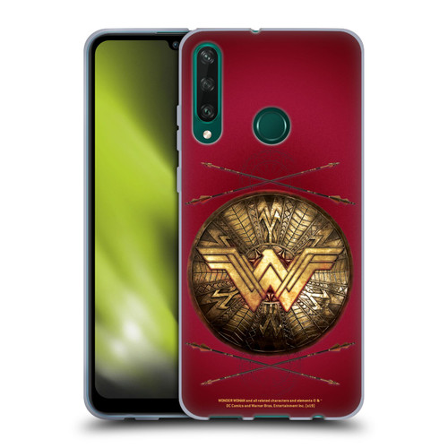 Wonder Woman Movie Logos Shield And Arrows Soft Gel Case for Huawei Y6p