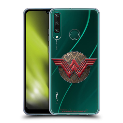 Wonder Woman Movie Logos Waves Soft Gel Case for Huawei Y6p