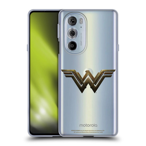 Wonder Woman Movie Logos Main Soft Gel Case for Motorola Edge X30