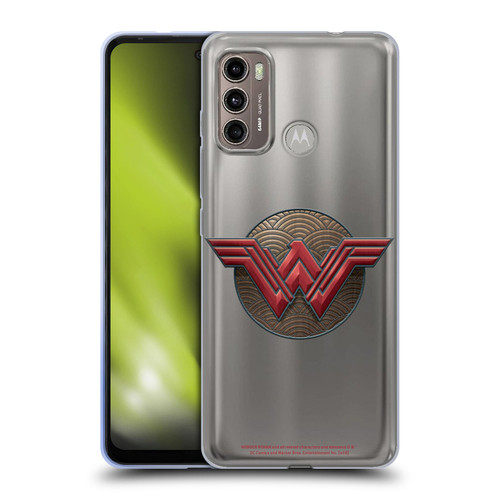 Wonder Woman Movie Logos Waves Soft Gel Case for Motorola Moto G60 / Moto G40 Fusion