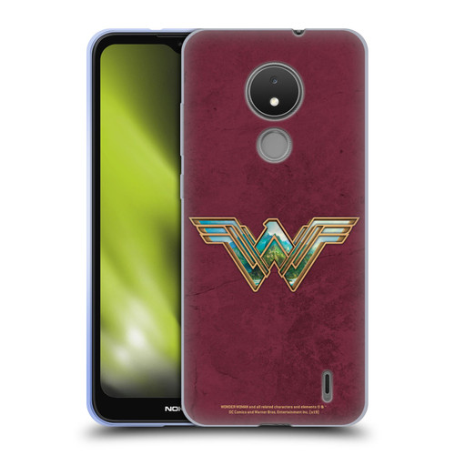 Wonder Woman Movie Logos Themiscyra Soft Gel Case for Nokia C21