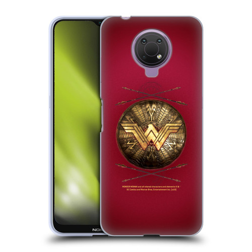 Wonder Woman Movie Logos Shield And Arrows Soft Gel Case for Nokia G10
