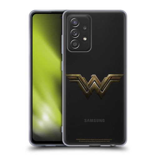 Wonder Woman Movie Logos Main Soft Gel Case for Samsung Galaxy A52 / A52s / 5G (2021)