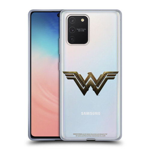 Wonder Woman Movie Logos Main Soft Gel Case for Samsung Galaxy S10 Lite