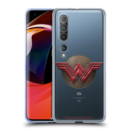 Wonder Woman Movie Logos Waves Soft Gel Case for Xiaomi Mi 10 5G / Mi 10 Pro 5G