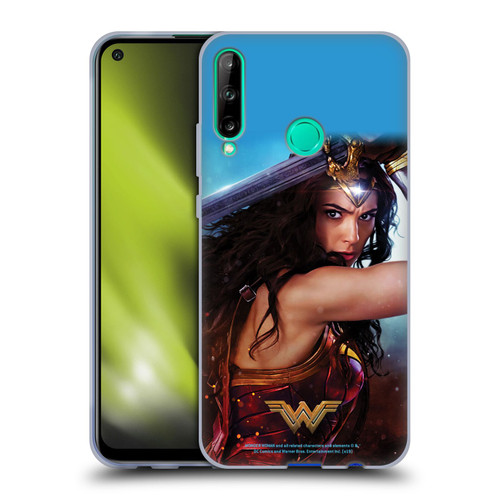 Wonder Woman Movie Posters Godkiller Sword 2 Soft Gel Case for Huawei P40 lite E