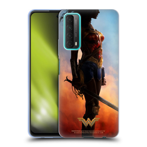 Wonder Woman Movie Posters Godkiller Sword Soft Gel Case for Huawei P Smart (2021)