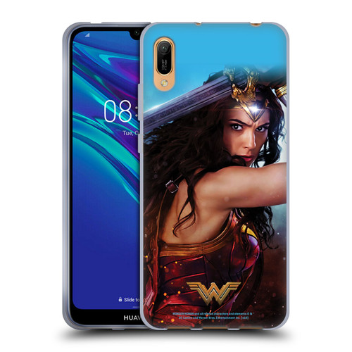 Wonder Woman Movie Posters Godkiller Sword 2 Soft Gel Case for Huawei Y6 Pro (2019)