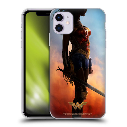 Wonder Woman Movie Posters Godkiller Sword Soft Gel Case for Apple iPhone 11