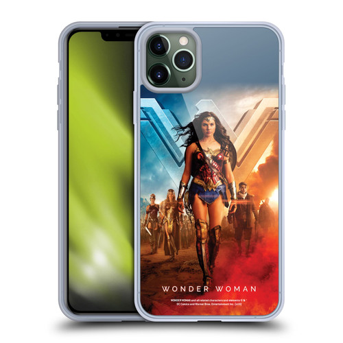 Wonder Woman Movie Posters Group Soft Gel Case for Apple iPhone 11 Pro Max