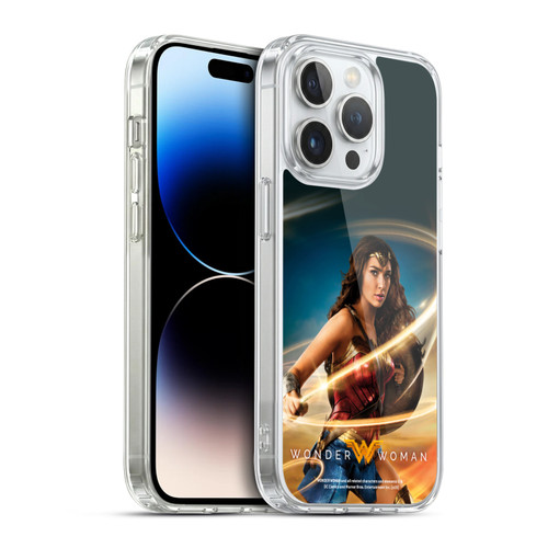 Wonder Woman Movie Posters Lasso Of Truth Soft Gel Case for Apple iPhone 14 Pro & MagSafe