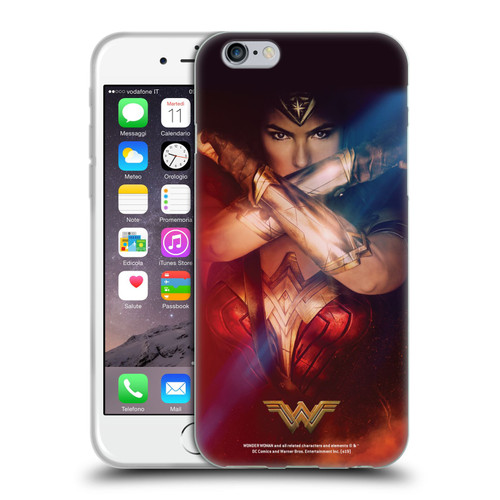 Wonder Woman Movie Posters Bracelets Of Submission 2 Soft Gel Case for Apple iPhone 6 / iPhone 6s
