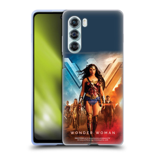 Wonder Woman Movie Posters Group Soft Gel Case for Motorola Edge S30 / Moto G200 5G