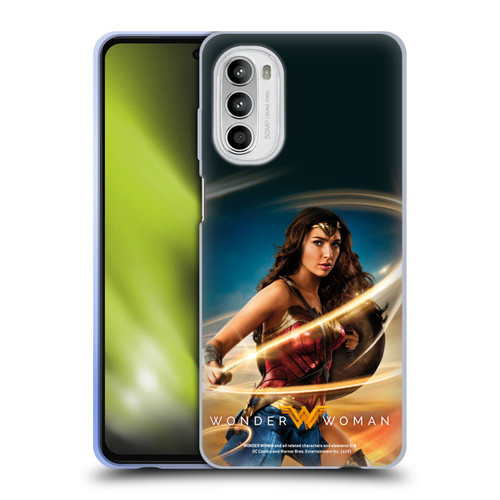 Wonder Woman Movie Posters Lasso Of Truth Soft Gel Case for Motorola Moto G52