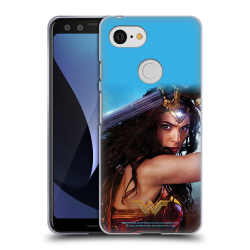 Wonder Woman Movie Posters Godkiller Sword 2 Soft Gel Case for Google Pixel 3