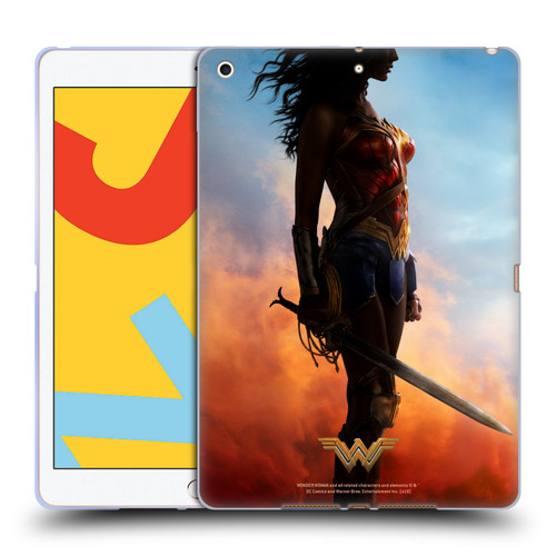 Wonder Woman Movie Posters Godkiller Sword Soft Gel Case for Apple iPad 10.2 2019/2020/2021