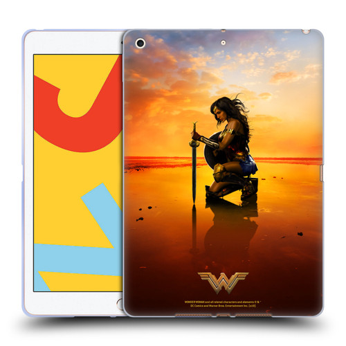 Wonder Woman Movie Posters Sword And Shield Soft Gel Case for Apple iPad 10.2 2019/2020/2021