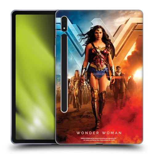 Wonder Woman Movie Posters Group Soft Gel Case for Samsung Galaxy Tab S8