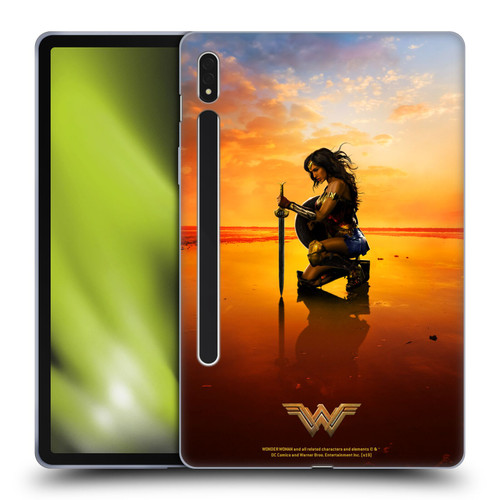Wonder Woman Movie Posters Sword And Shield Soft Gel Case for Samsung Galaxy Tab S8