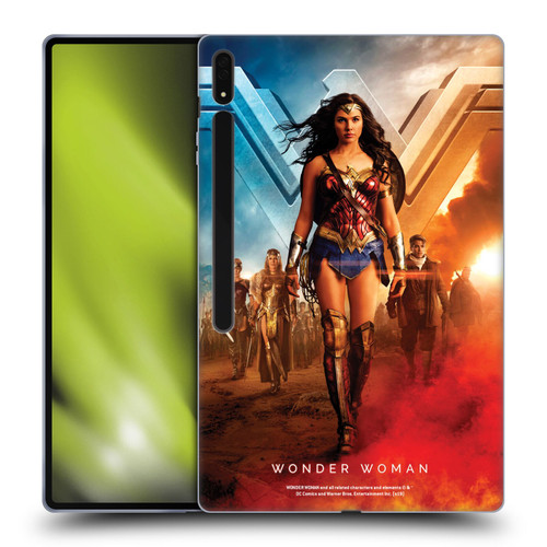 Wonder Woman Movie Posters Group Soft Gel Case for Samsung Galaxy Tab S8 Ultra