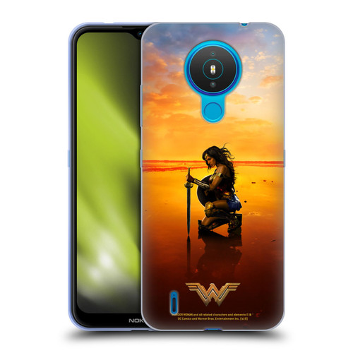 Wonder Woman Movie Posters Sword And Shield Soft Gel Case for Nokia 1.4