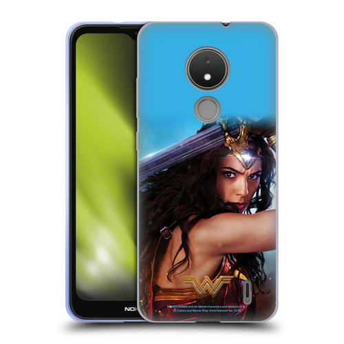 Wonder Woman Movie Posters Godkiller Sword 2 Soft Gel Case for Nokia C21