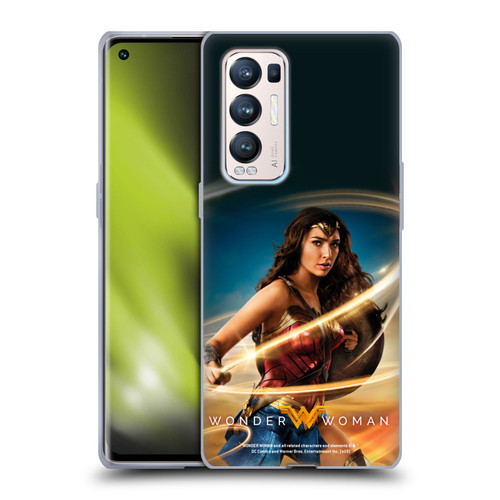 Wonder Woman Movie Posters Lasso Of Truth Soft Gel Case for OPPO Find X3 Neo / Reno5 Pro+ 5G