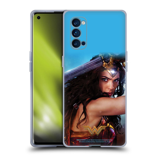 Wonder Woman Movie Posters Godkiller Sword 2 Soft Gel Case for OPPO Reno 4 Pro 5G