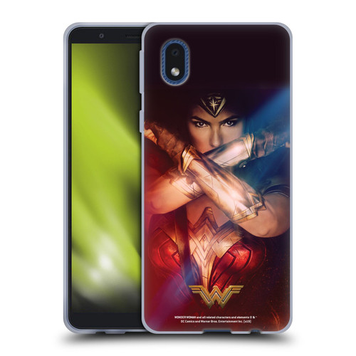 Wonder Woman Movie Posters Bracelets Of Submission 2 Soft Gel Case for Samsung Galaxy A01 Core (2020)