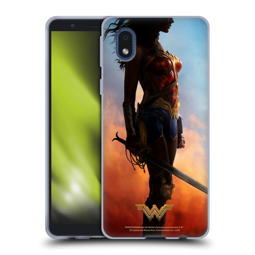 Wonder Woman Movie Posters Godkiller Sword Soft Gel Case for Samsung Galaxy A01 Core (2020)