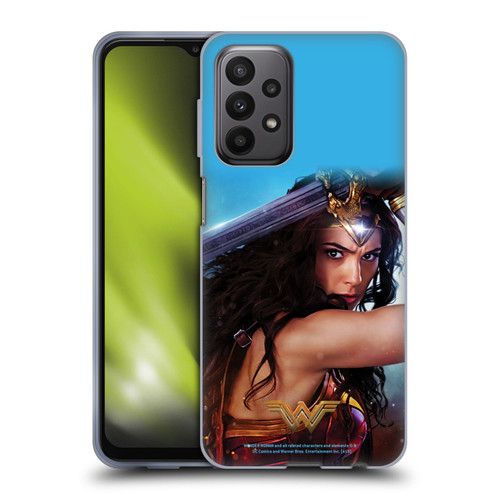 Wonder Woman Movie Posters Godkiller Sword 2 Soft Gel Case for Samsung Galaxy A23 / 5G (2022)