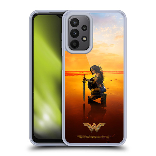 Wonder Woman Movie Posters Sword And Shield Soft Gel Case for Samsung Galaxy A23 / 5G (2022)