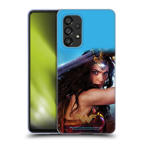 Wonder Woman Movie Posters Godkiller Sword 2 Soft Gel Case for Samsung Galaxy A53 5G (2022)